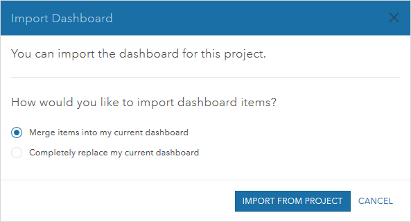 Import Dashboard Import Dashboard