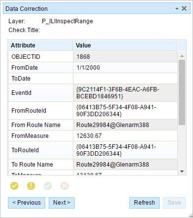 Data Correction Data Correction
