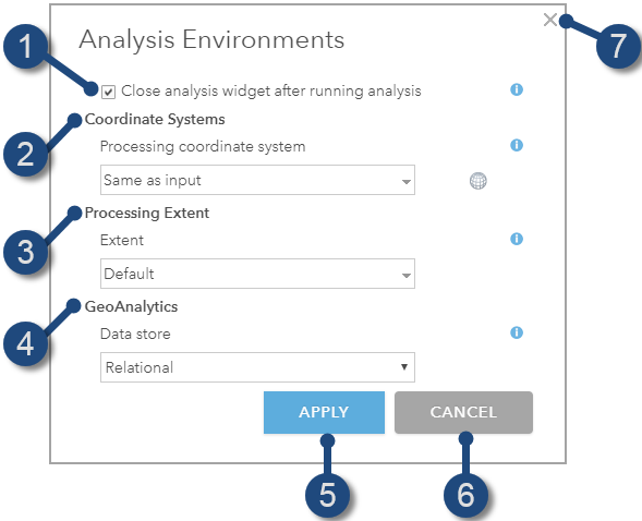 Analysis Environments Analysis Environments